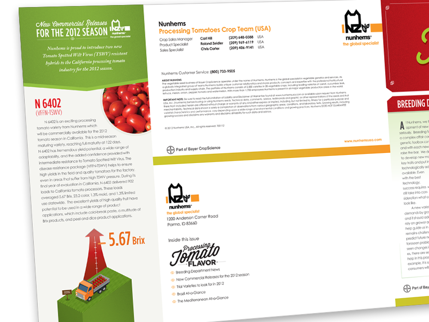 Tomato Newsletter